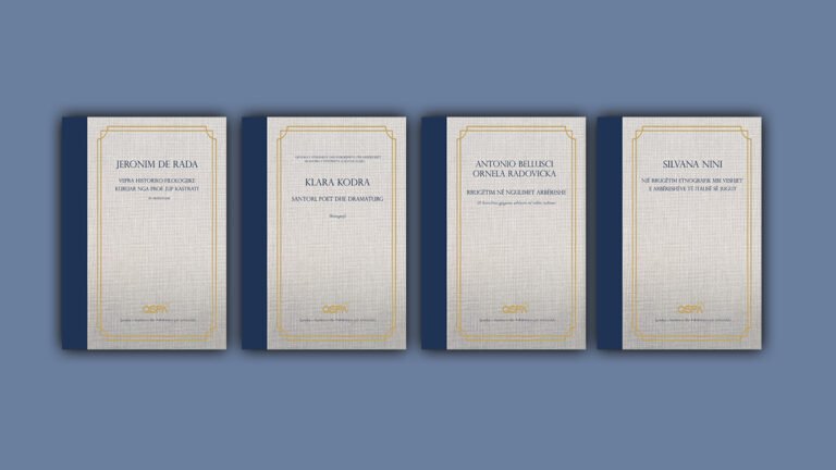 Katër botime të reja të Qendrës së Studimeve dhe Publikimeve për Arbëreshët