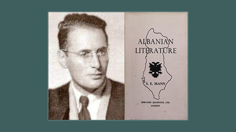 Andreas Dushi: “Letërsia shqipe” teksti studimor i albanologut Stuart Edward Mann (Londër, 1955)
