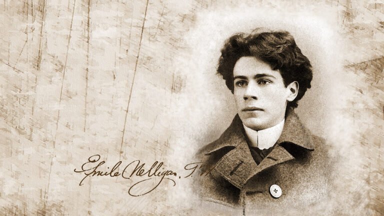 Poezi nga Émile Nelligan, një nga lirikët më të mëdhenj të poezisë frankofone në Kanada