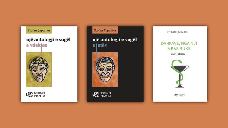 Tefë Topalli: Tre libra me letërsi ndryshe të Stefan Çapalikut – i fundit, si recetë farmacie, në miniatura…