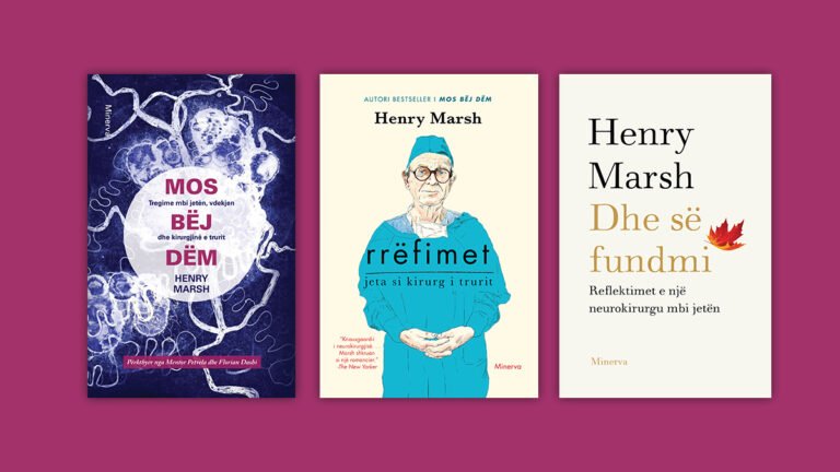 Prof. Mentor Petrela: Duke rilexuar trilogjinë e Henry Marsh, sikur autori na i lexon mendimet