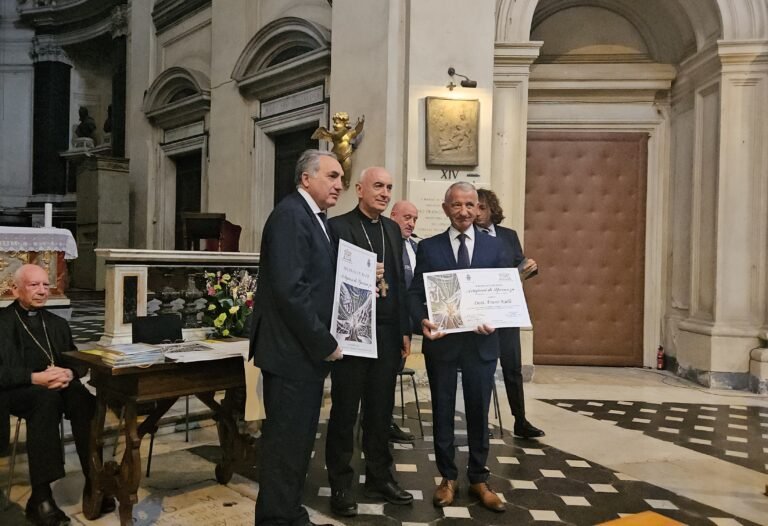 Botuesi Frano Kulli nderohet në Romë me Çmimin Kulturor “Artizan i shpresës”