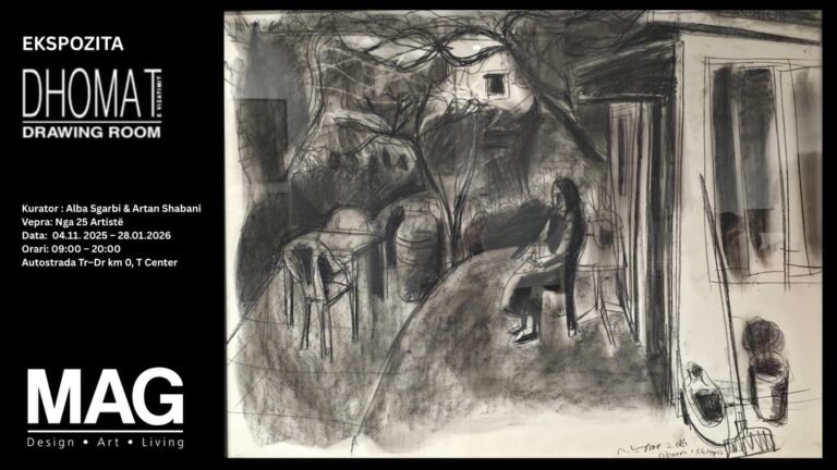 Kuratori Artan Shabani mbi ekspozitën “Dhomat e Vizatimit”, koleksion me 87 grafika dhe vizatime