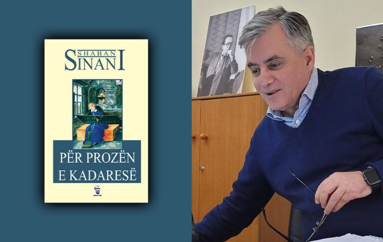 Fatmir Terziu: Çfarë ka dashur të thotë Shaban Sinani me librin studimor “Për prozën e Kadaresë”