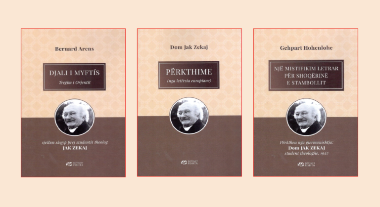 Tefë Topalli: Botohen në shqip përkthimet nga Dom Jak Zekaj