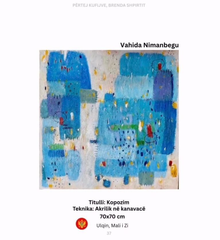 Gjovana Dediq: Përtej kufijve, brenda shpirtit: veprat e artisteve shqiptare nga Mali i Zi